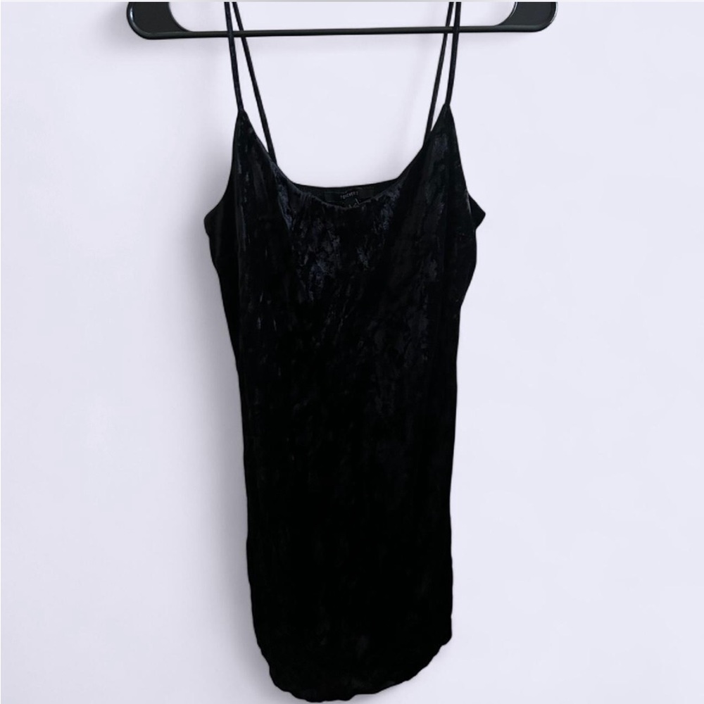 Forever 21 velvet midi dress